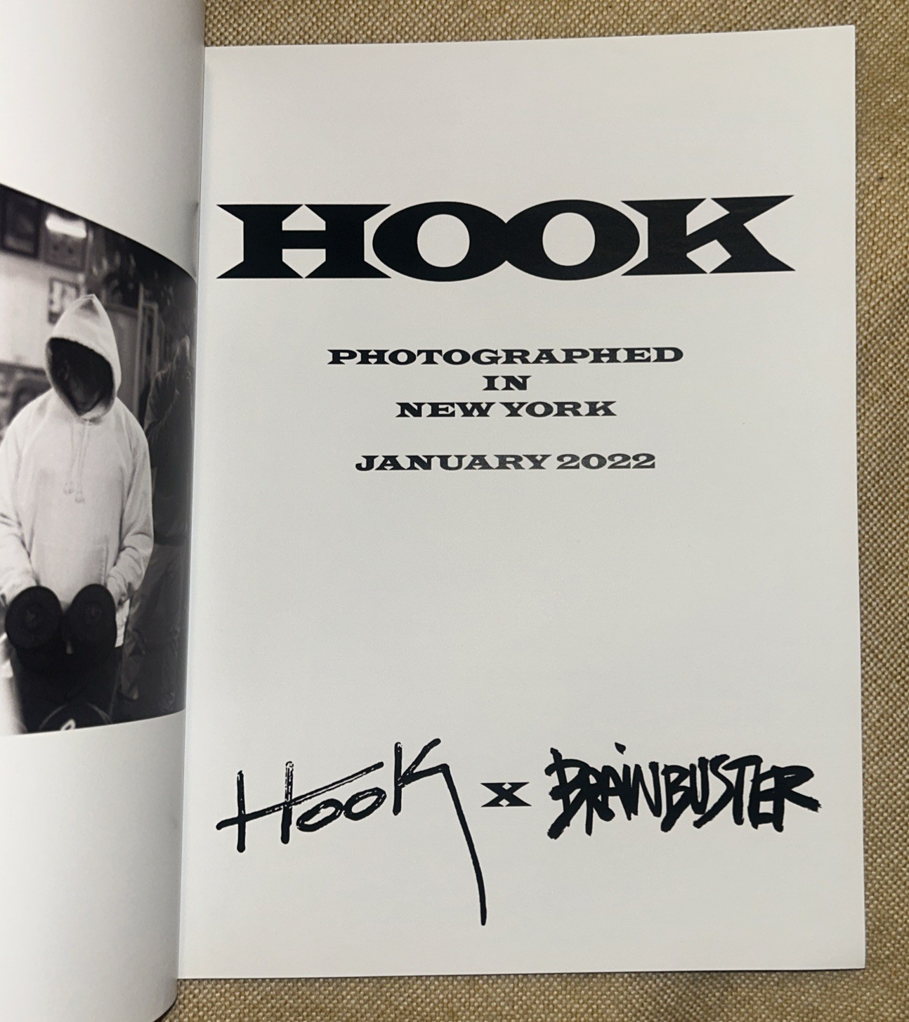 HOOK x Brainbuster Collab Magazine 80pg Full Color 2022 RARE OOP