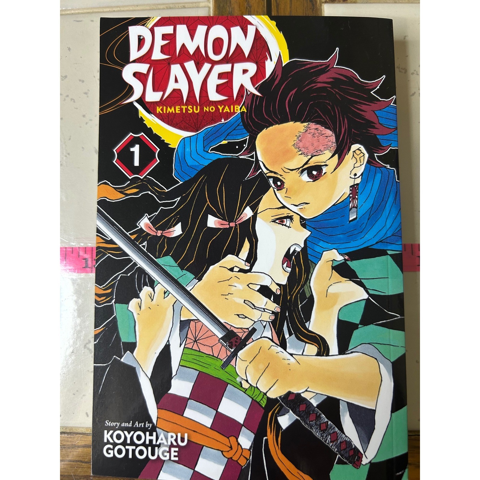 Demon Slayer Kimetsu no Yaiba Manga Volumes 1 2 3 VIZ Media Shonen Jump