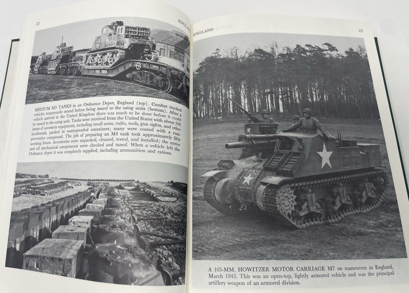 US Army in WWII Pictorial Record War Against Germany Europe & Adjacent HC Green
