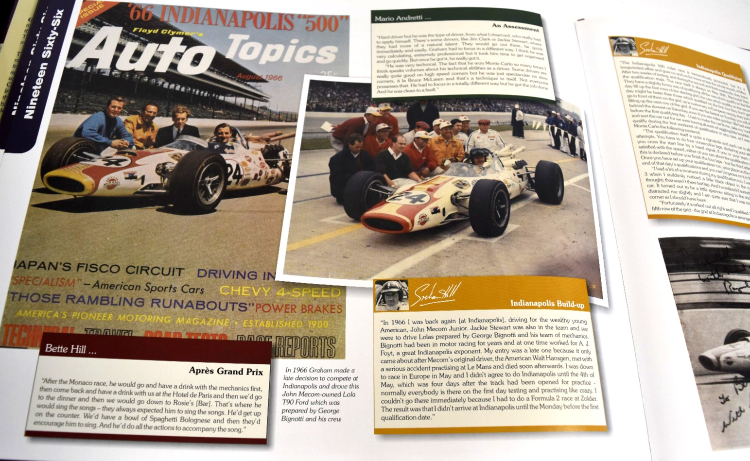 Graham Hill Scrapbook 1929 -1966 by Philip Porter 2007 *GOOD*