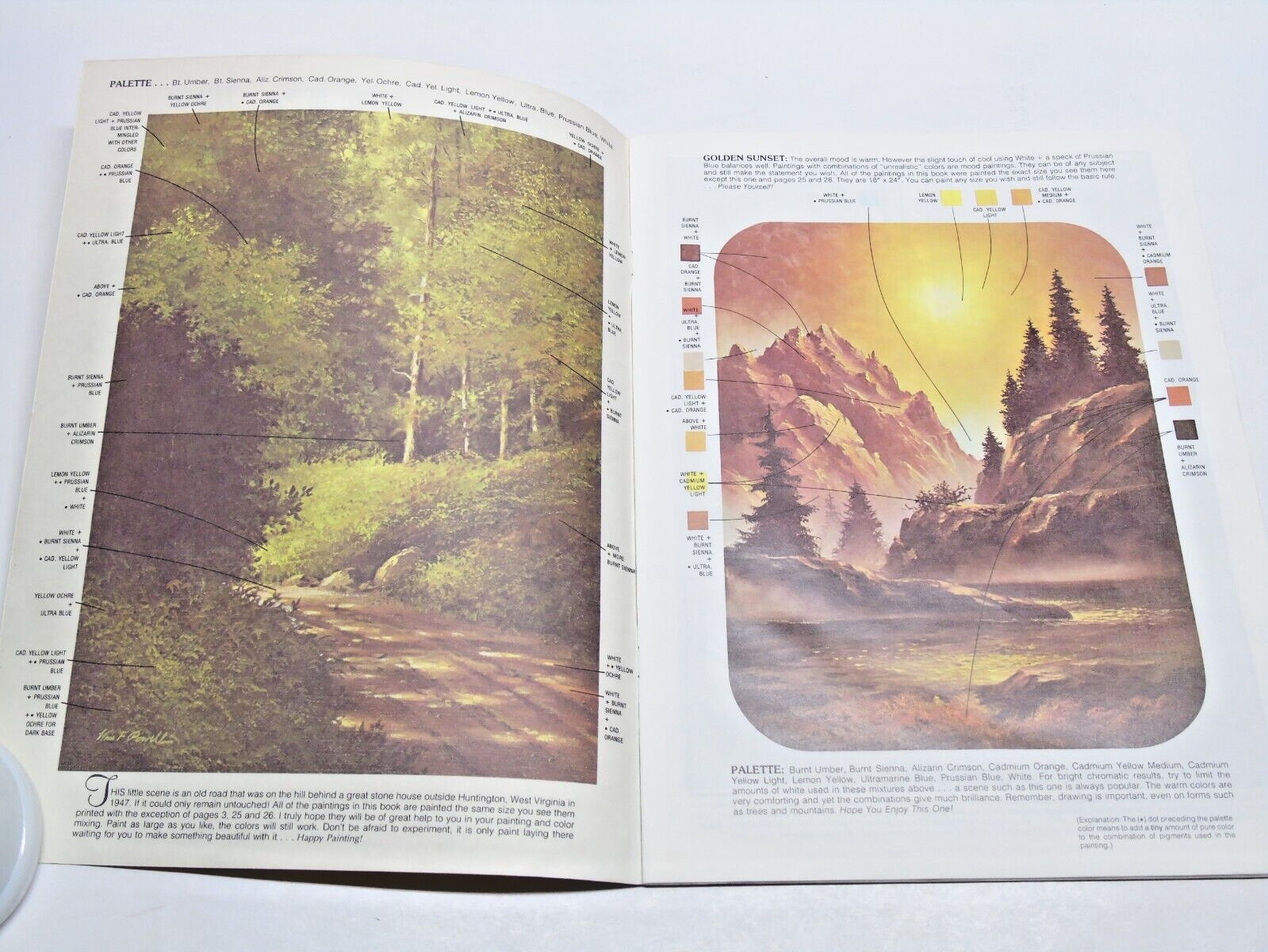Lot of 4 Vintage WALTER T FOSTER Publication Figures, Portraits, Landscapes…