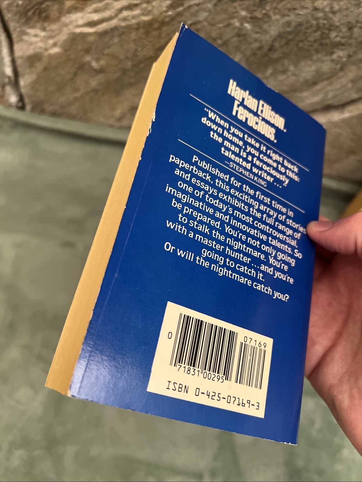 Stalking The Nightmare & Strange Wine by Harlan Ellison – Short Story Collection