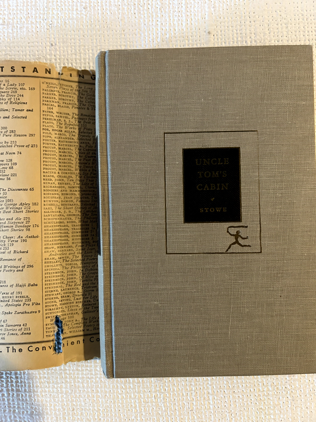 Uncle Tom’s Cabin-Harriet Beecher Stowe-1938 Modern Library Limited Editions 261
