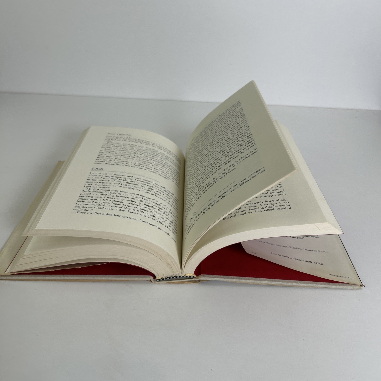 Men In Love Fantasies Nancy Friday Hardcover Book 1980 Delacorte 1st Edition