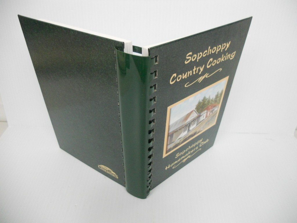 Sopchoppy (Florida) Country Cooking – Spiral Community Cookbook – Morris Press