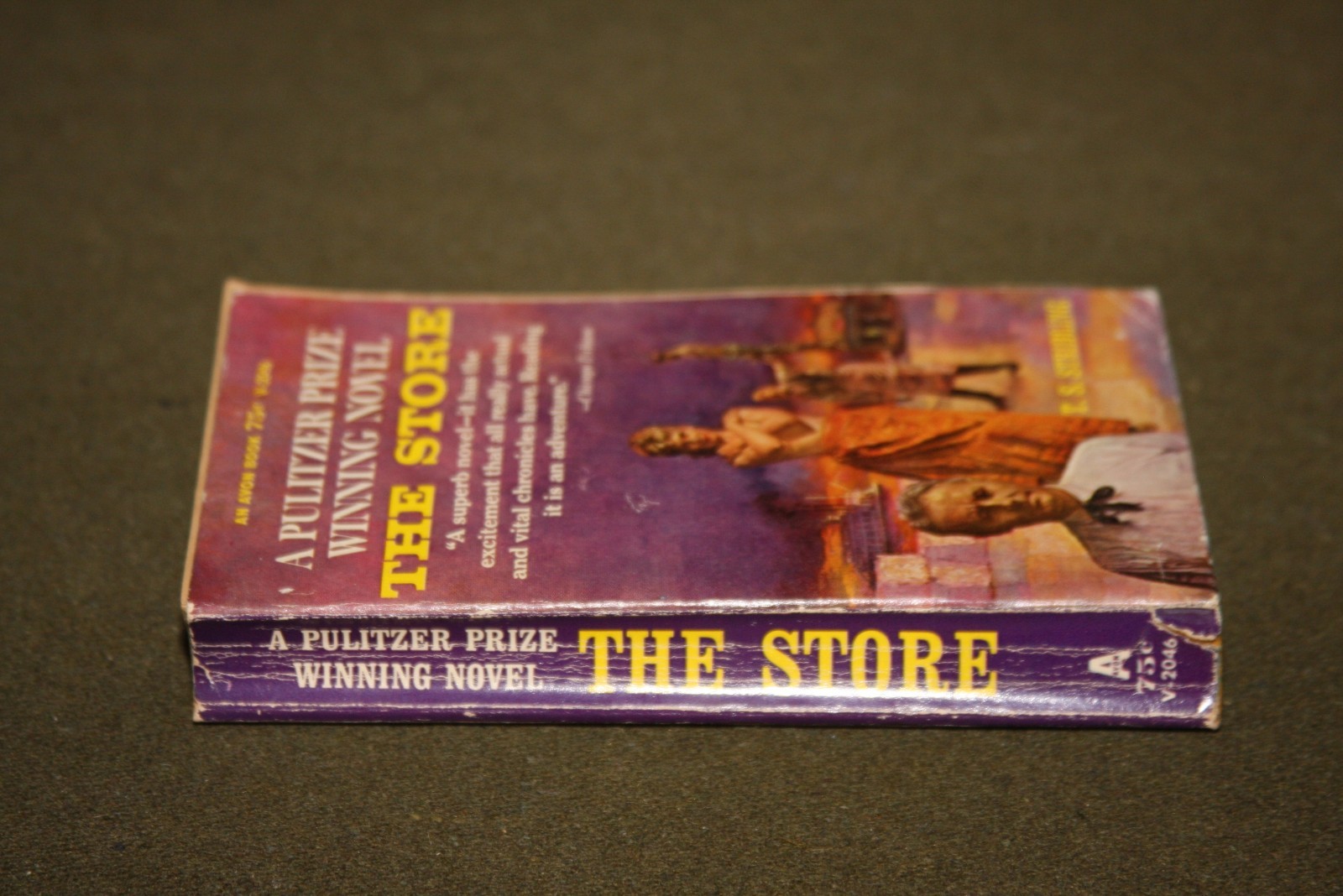 The Store by T. S. Stribling 1960’s PB Avon V-2046 1933 Pulitzer Prize Winner