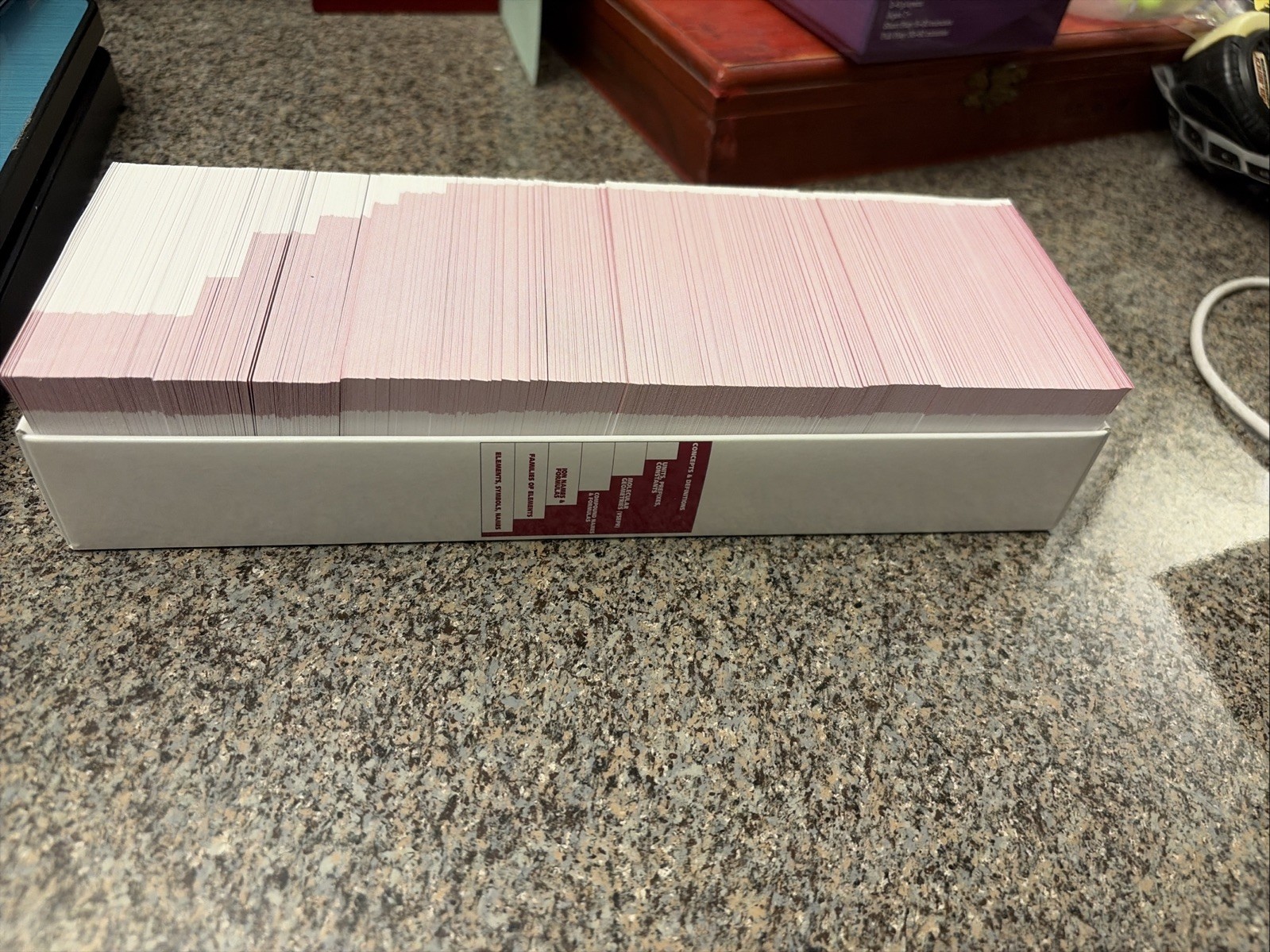 Chemistry Flash Cards – 1000 Cards : A QuickStudy Reference Tool by Mark Jackson