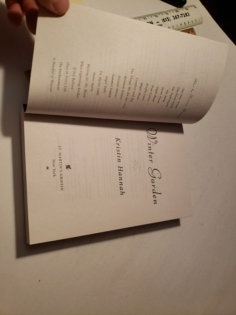 Winter Garden : A Novel by Kristin Hannah (2011, Trade Paperback)