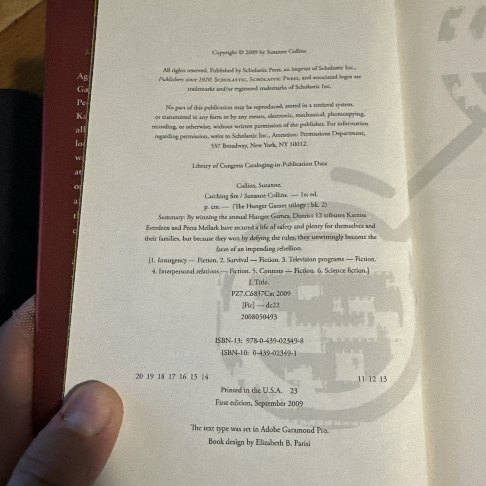 Catching Fire (Hunger Games, Book Two) by Suzanne Collins (2009, Hardcover)