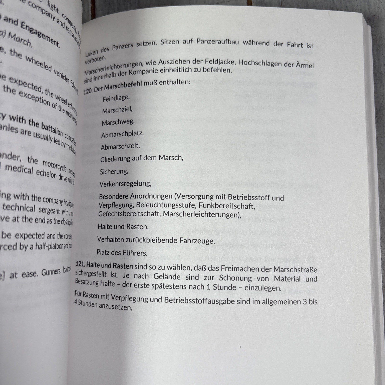 German Army Regulation on the Medium Tank Company H. Dv. 470/7 Mi