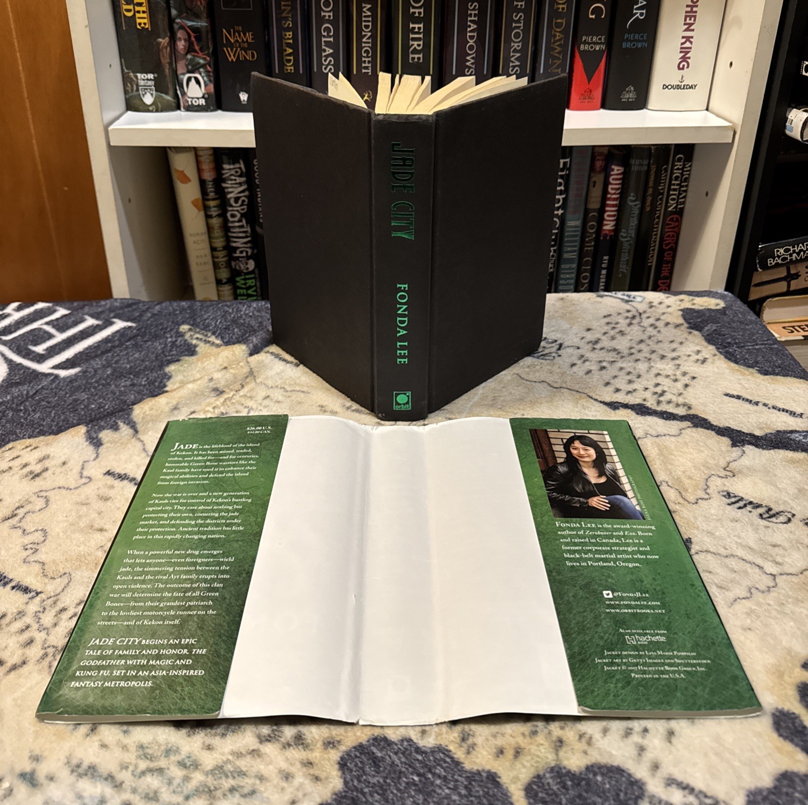 Jade City – Fonda Lee (Hardcover) First Edition/Print, 1st/1st, $26.00, ACCPT