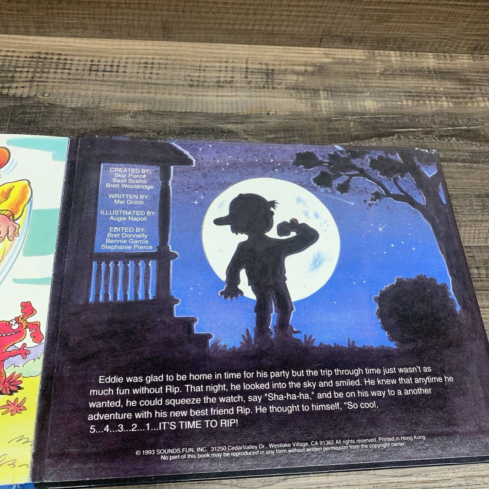 Vtg Rip Roaring Through Time Childrens Book Sounds Fun Dinosaurs Time Travel