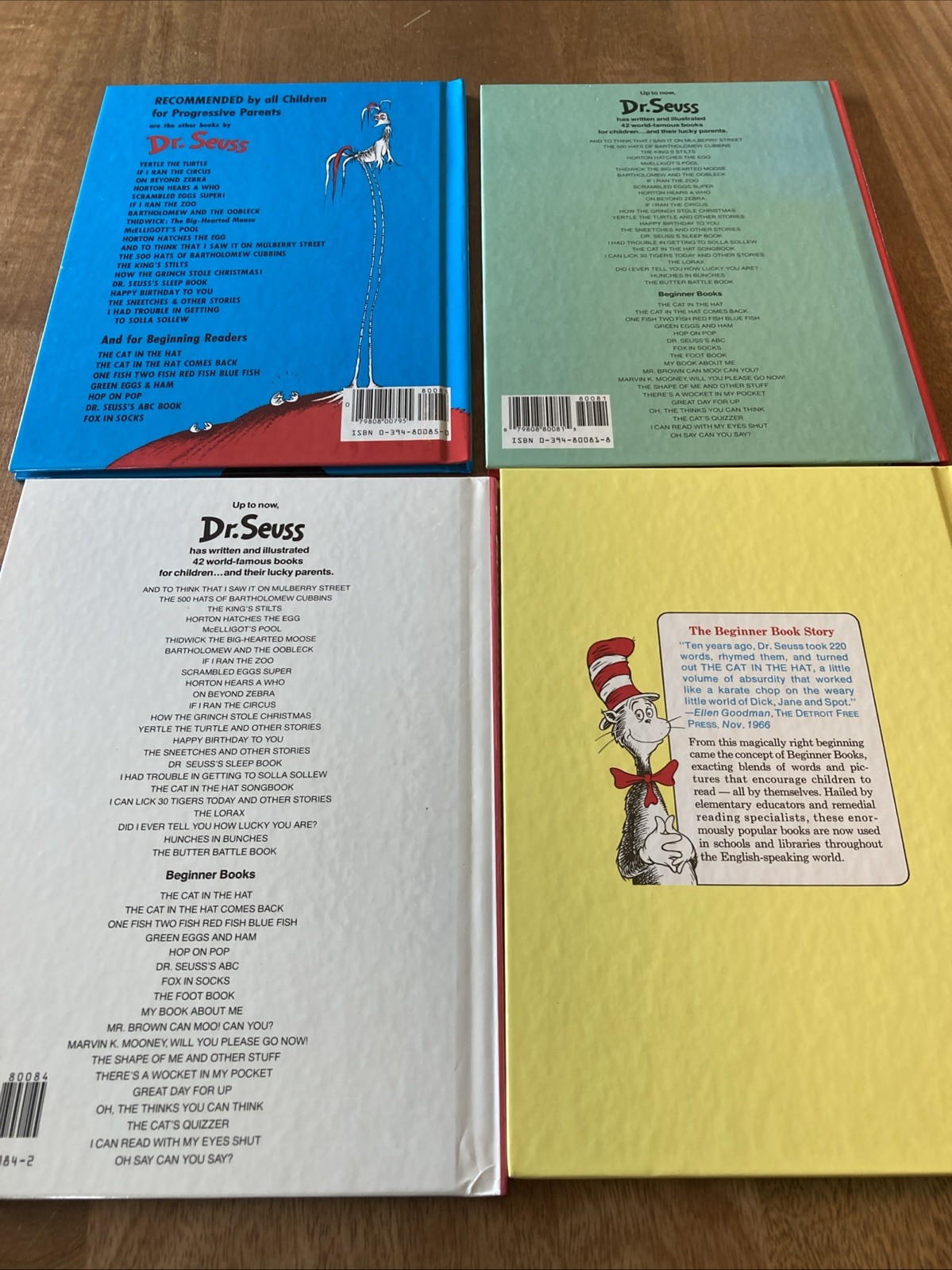 5 Banned Dr. Seuss Books RARE Lot Out Of Print Hardcover