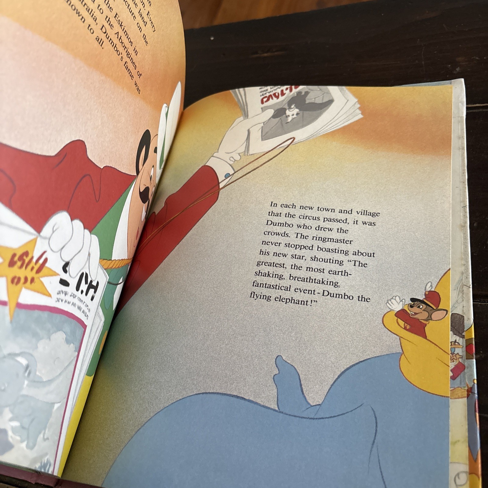 Dumbo by Disney Staff (1987, Hardcover)
