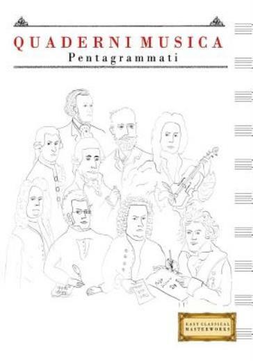 Quaderni Musica Pentagrammati: (17 78 X 25 4 Cm)