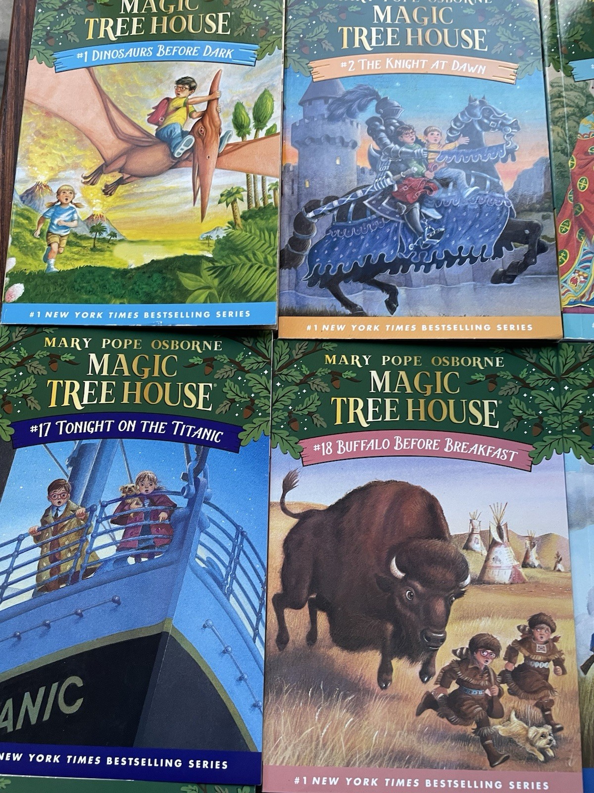15 Magic Tree House Books by Mary Pope Osborne – Scholastic Paperback