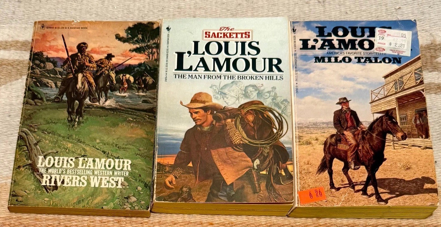 Louis L’Amour PB lot of 17 Talon Series Chantry Series plus Short Stories