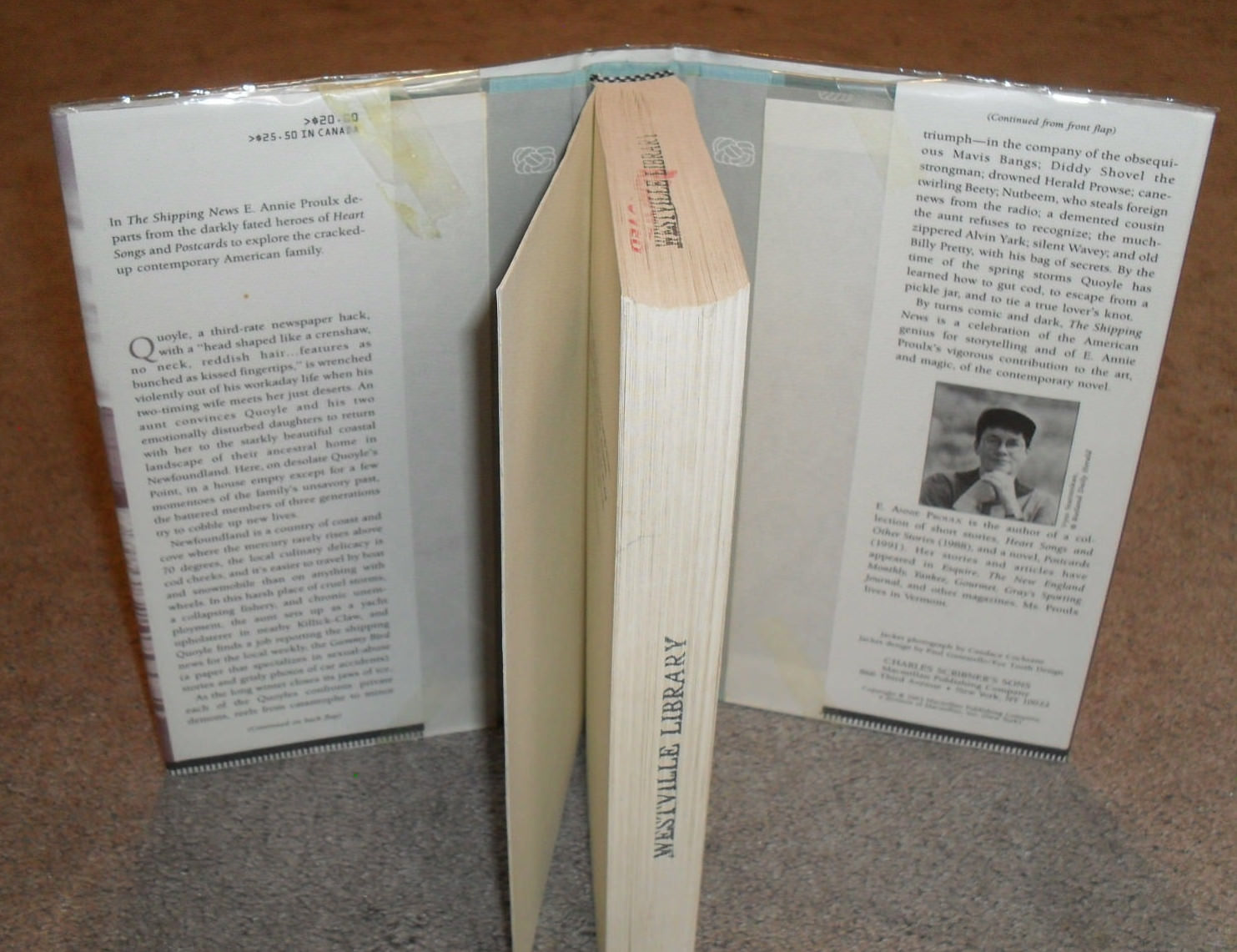 E. Annie Proulx – THE SHIPPING NEWS – TRUE 1st ed / 1st ptg HB/DJ 1993 Pulitzer