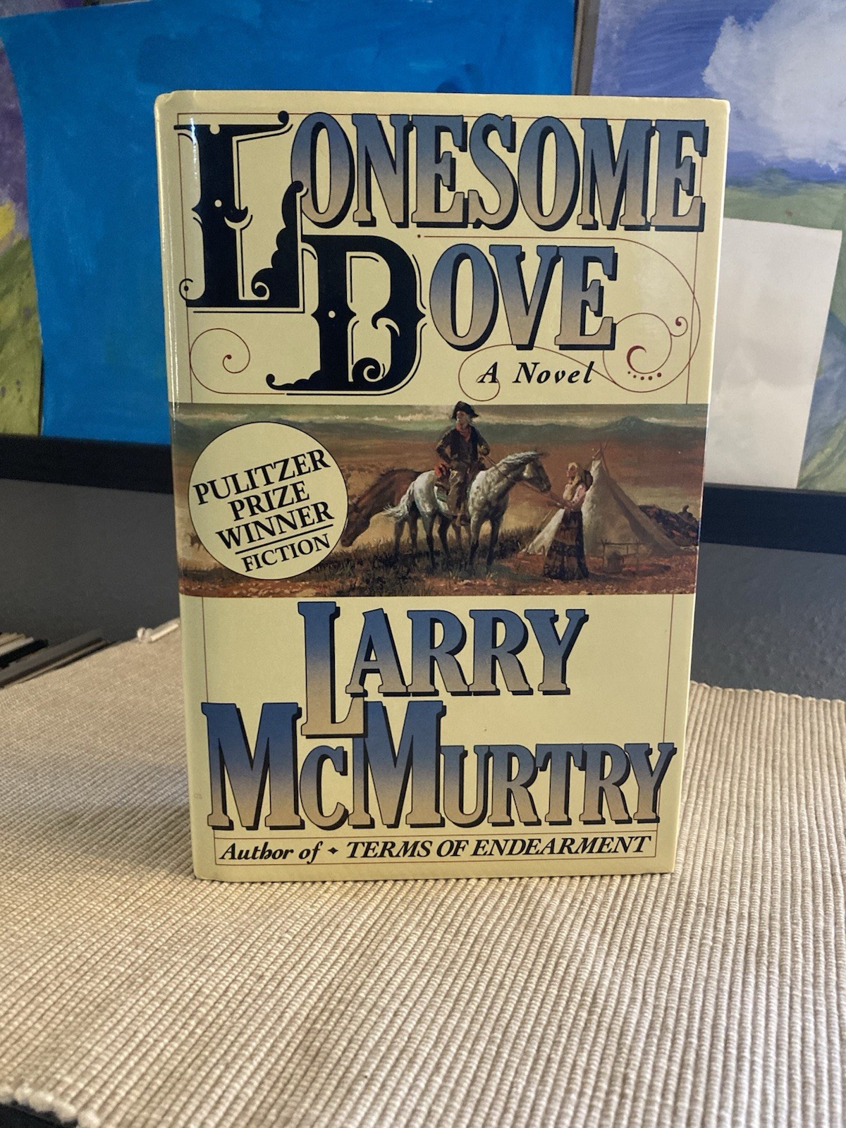 Lonesome Dove by Larry McMurtry – 1985 Hardcover! – 1st Edition/Later Print!