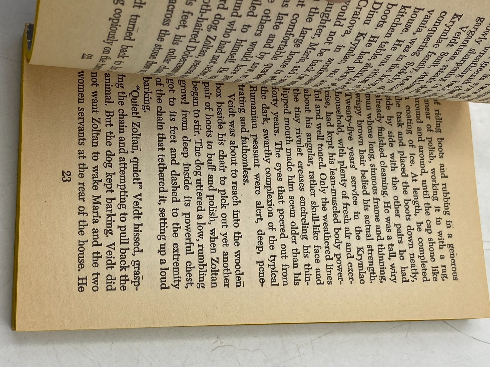KEN JOHNSON PAPERBACK – Dracula’s Dog 1978 (Paperbacks From Hell) (1st printing)