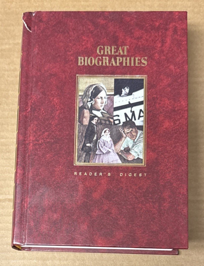 Reader’s Digest Great Biographies by Reader’s Digest Editors (1987, HC, GOOD)