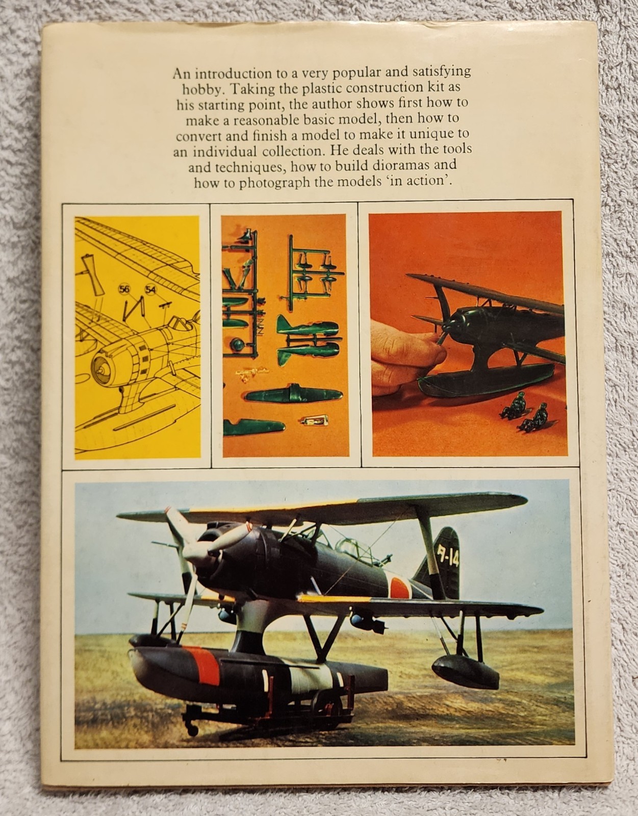 How to Make Model Aircraft by Chris Ellis 1974 Hardcover HCDJ Arco Great Britain