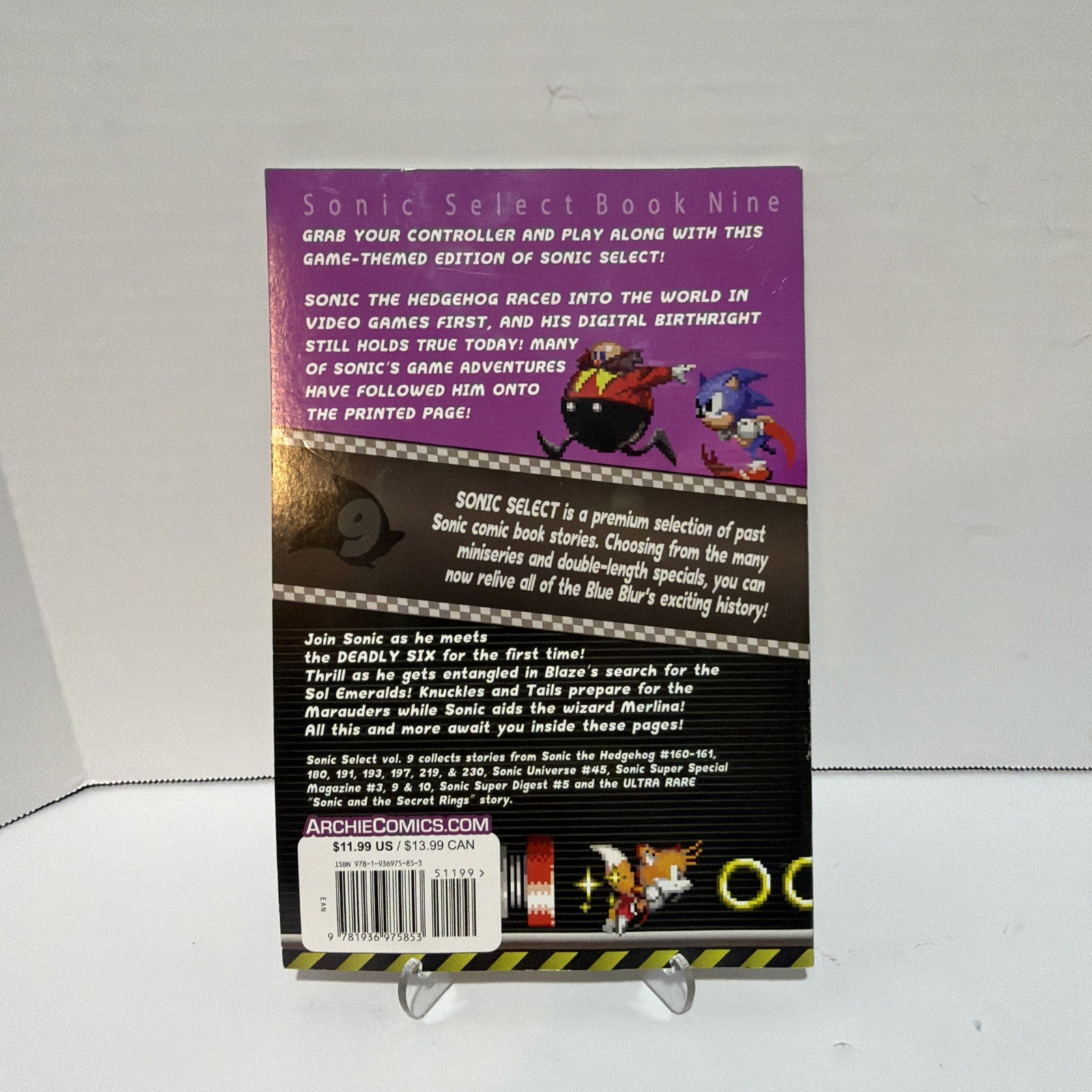 Sonic Select Book 9: The Games (Sonic Select Series)