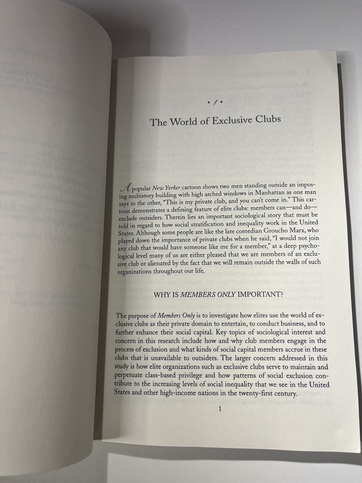 Members Only: Elite Clubs and the Process of Exclusion by Diana Kendall