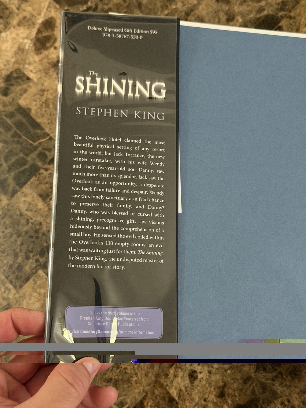 Stephen King The Shining Cemetery Dance Gift Edition Hardcover Slipcase