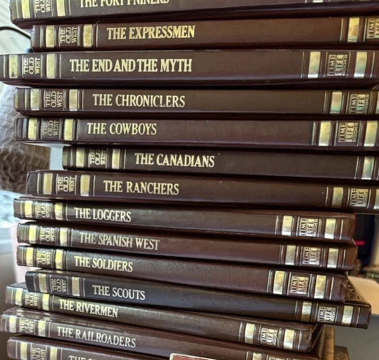 Time Life The Old West Series Leatherette Hardcover YOU CHOOSE Volume B3G1