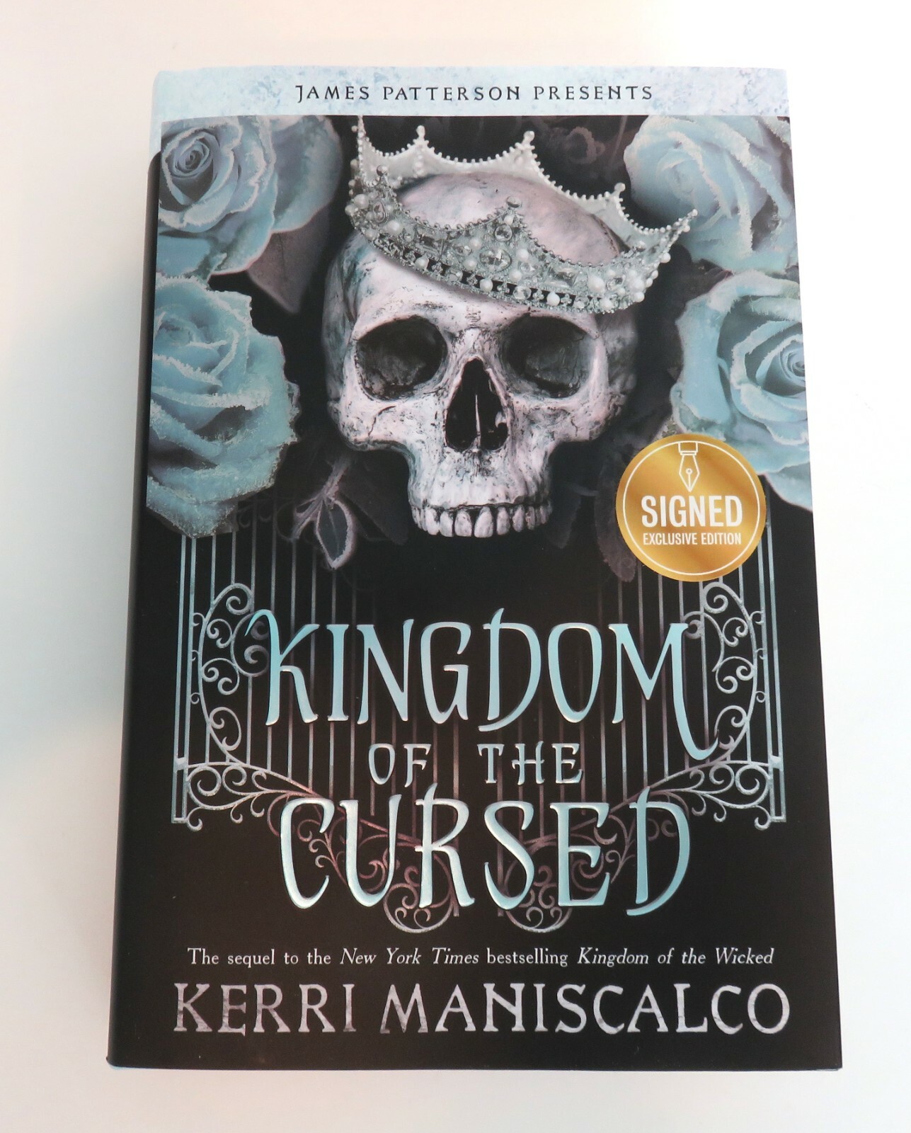 Kingdom of the Cursed SIGNED Novel by Kerri Maniscalco Hardcover 1st Edition