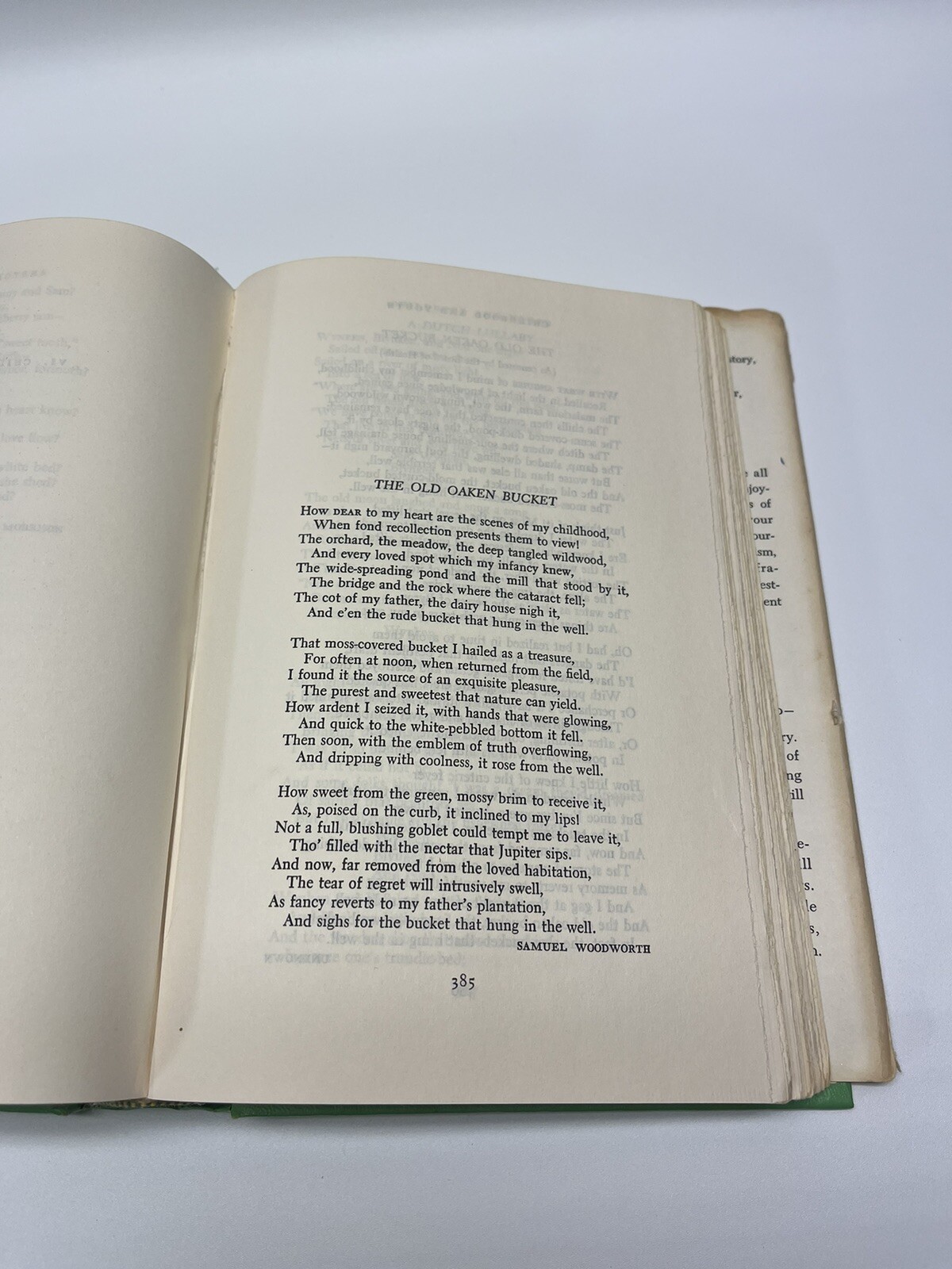 The Best Loved Poems of the American People by Hazel Felleman, 1936 BCE, HCDJ