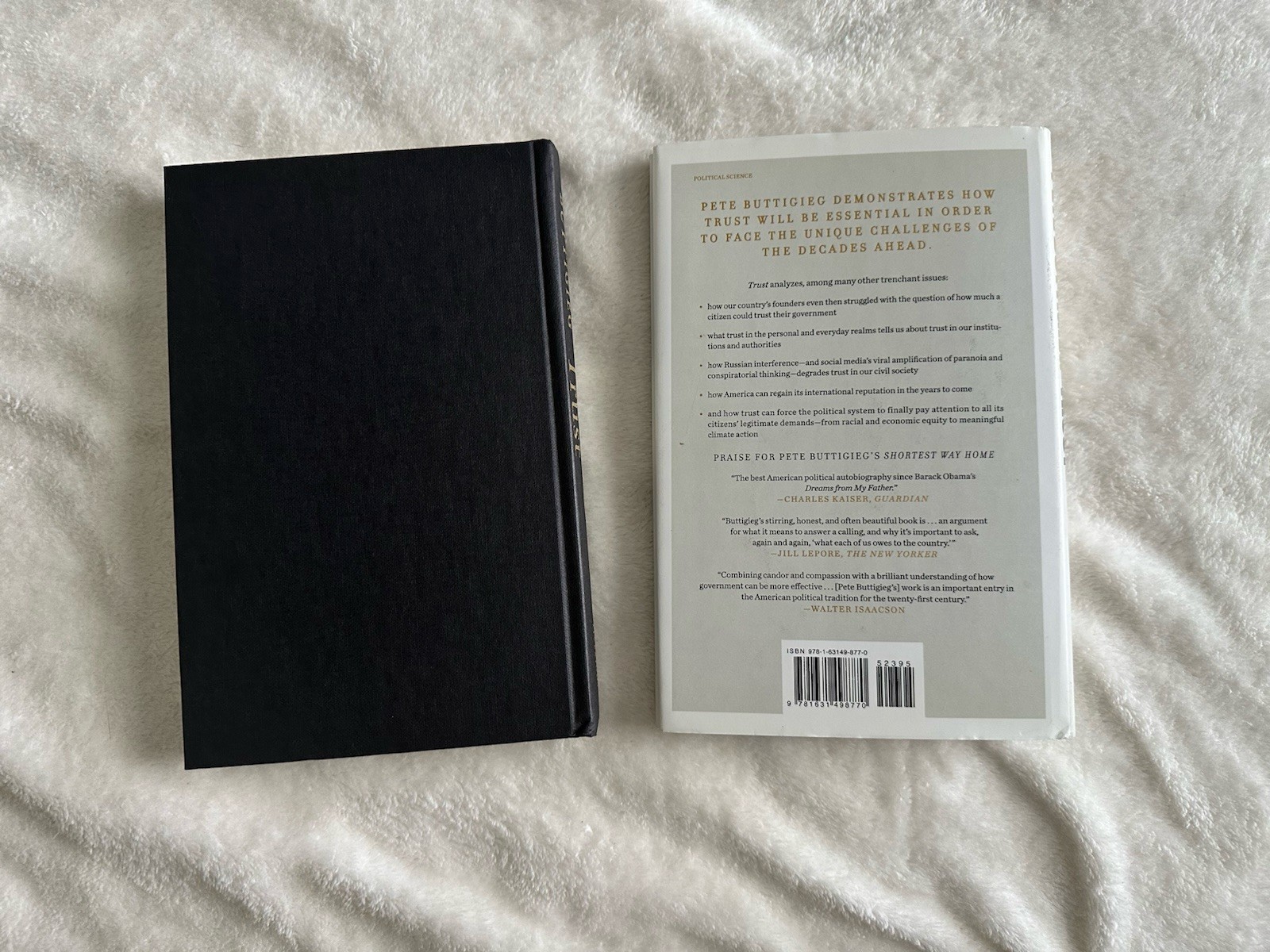 Signed 1st/1st Trust: America’s Best Chance by Pete Buttigieg 2020, Hardcover