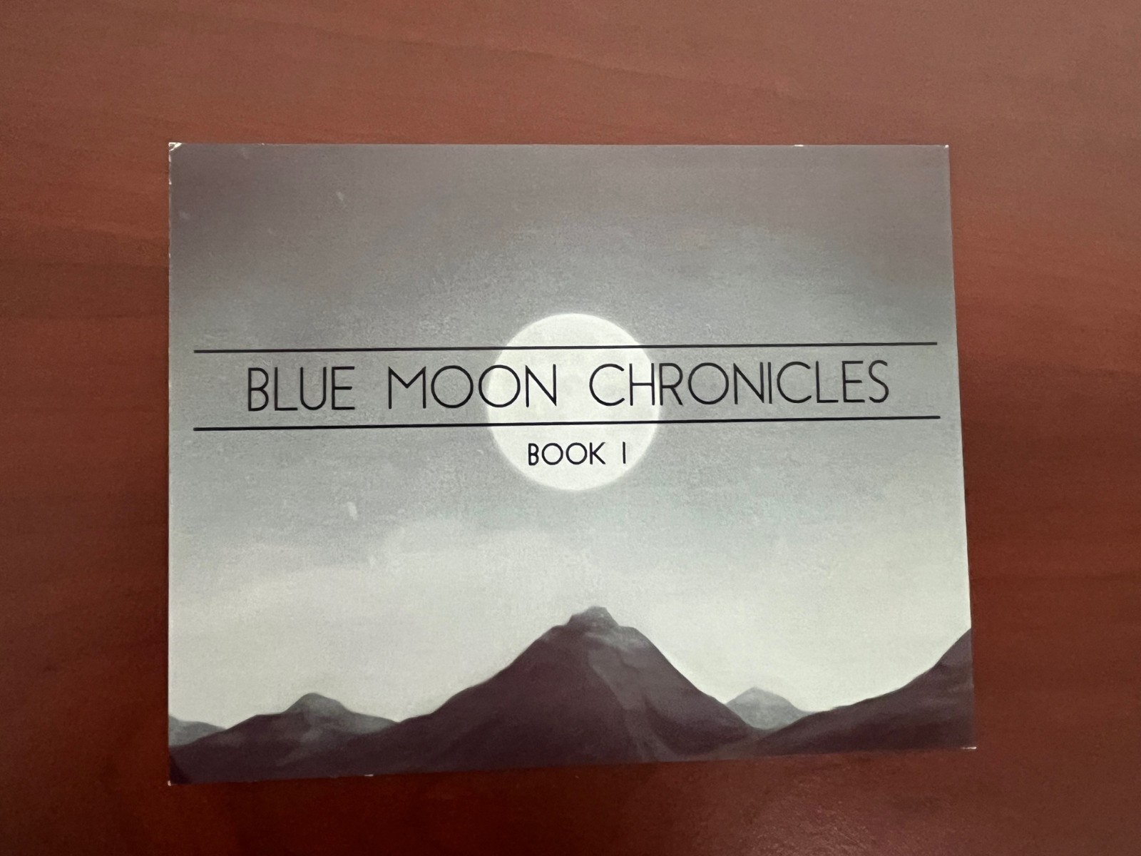 Blue Moon Chronicles Book I Bryant Golden Paperback 2013 *SIGNED* Matching card