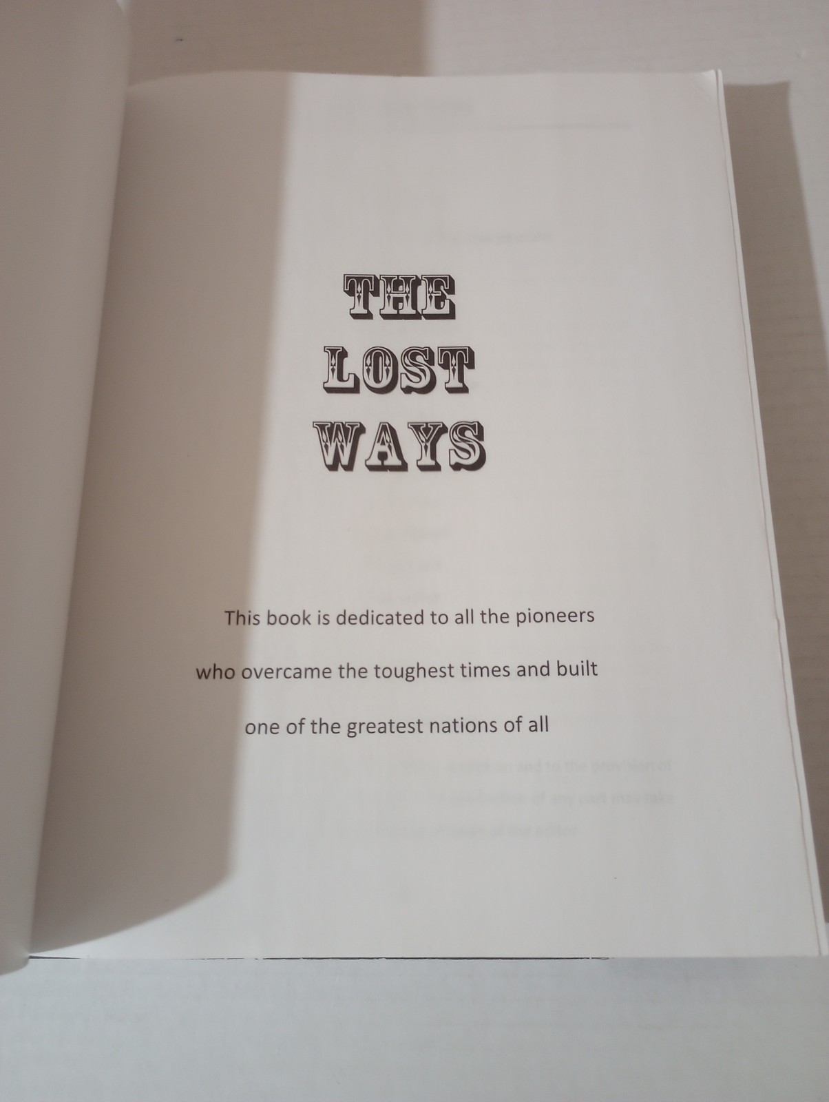 The Lost Ways I & II By Claude Davis Homesteading Survival Prepping Pioneer