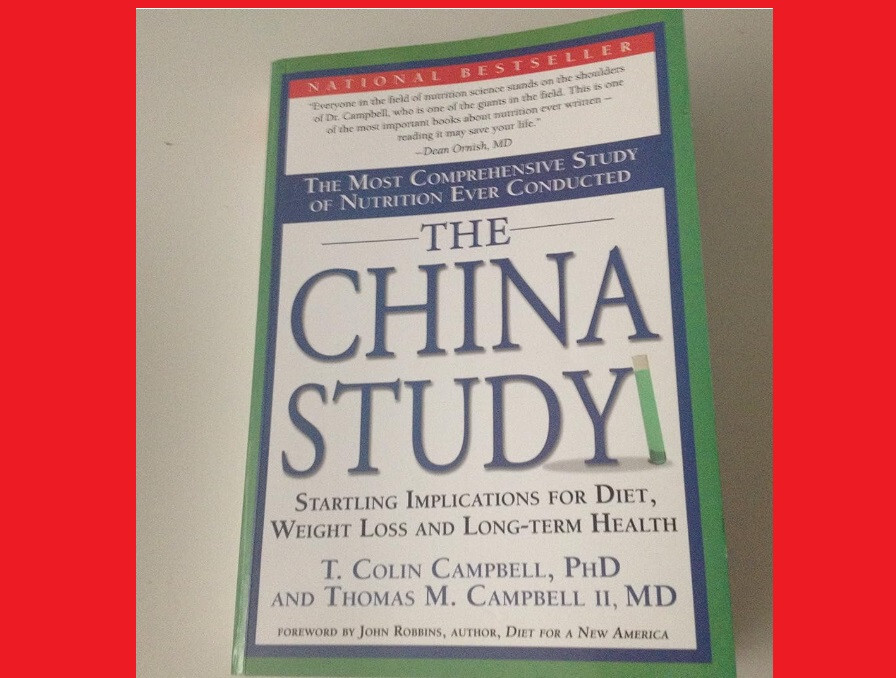 THE CHINA STUDY by Thomas Colin Campbell a paperback book FREE USA SHIPPING diet