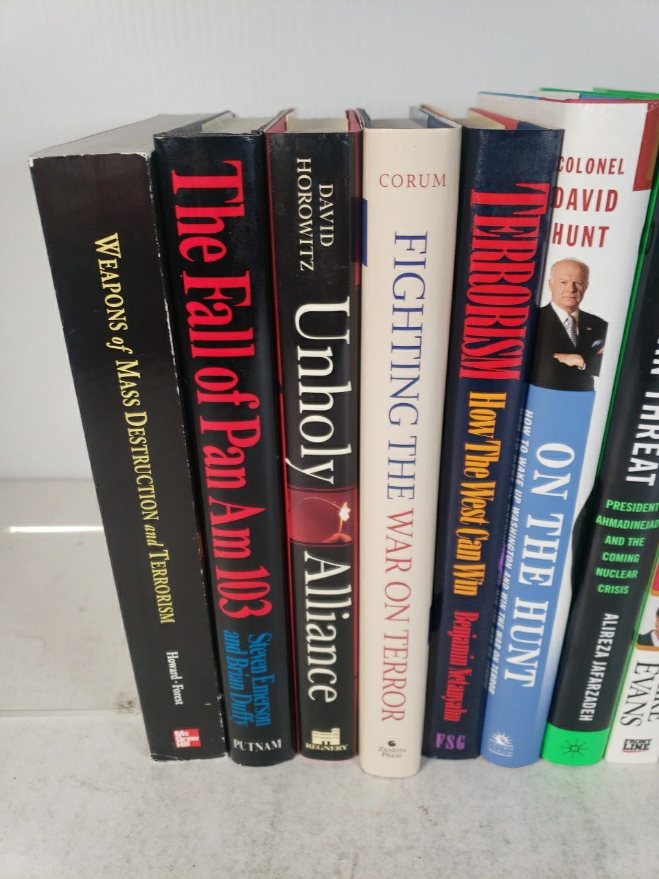 Terrorism (11 Book Lot) Pan Am 103, Islam, Iraq, Iran, 9/11, Mass Destruction
