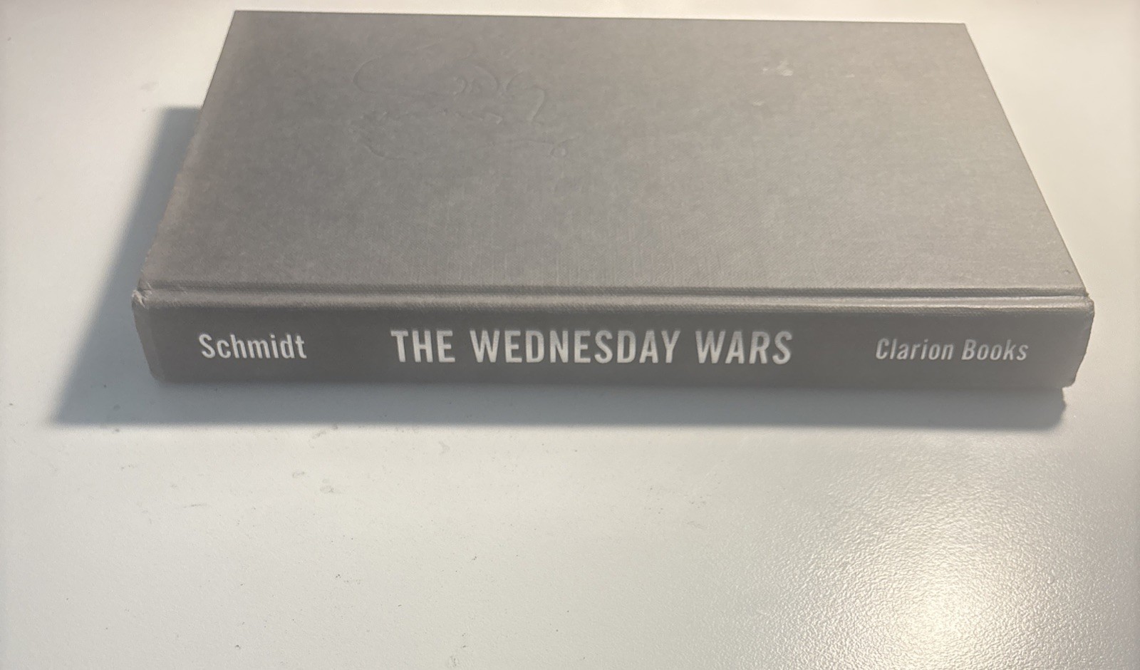 The Wednesday Wars Hardcover 2007 Book w/Dust Jacket Signed By Gary D. Schmidt