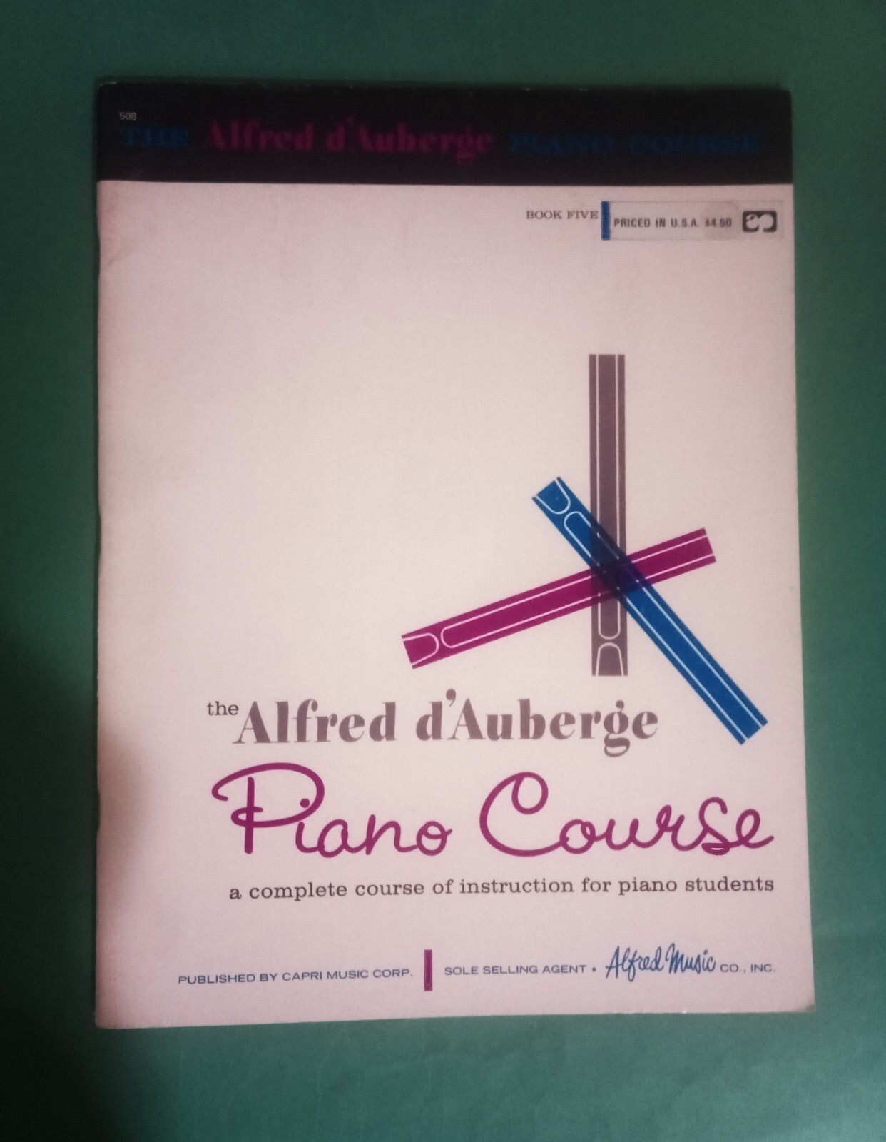 The Alfred d’Auberge Piano Course Book 5 – pb