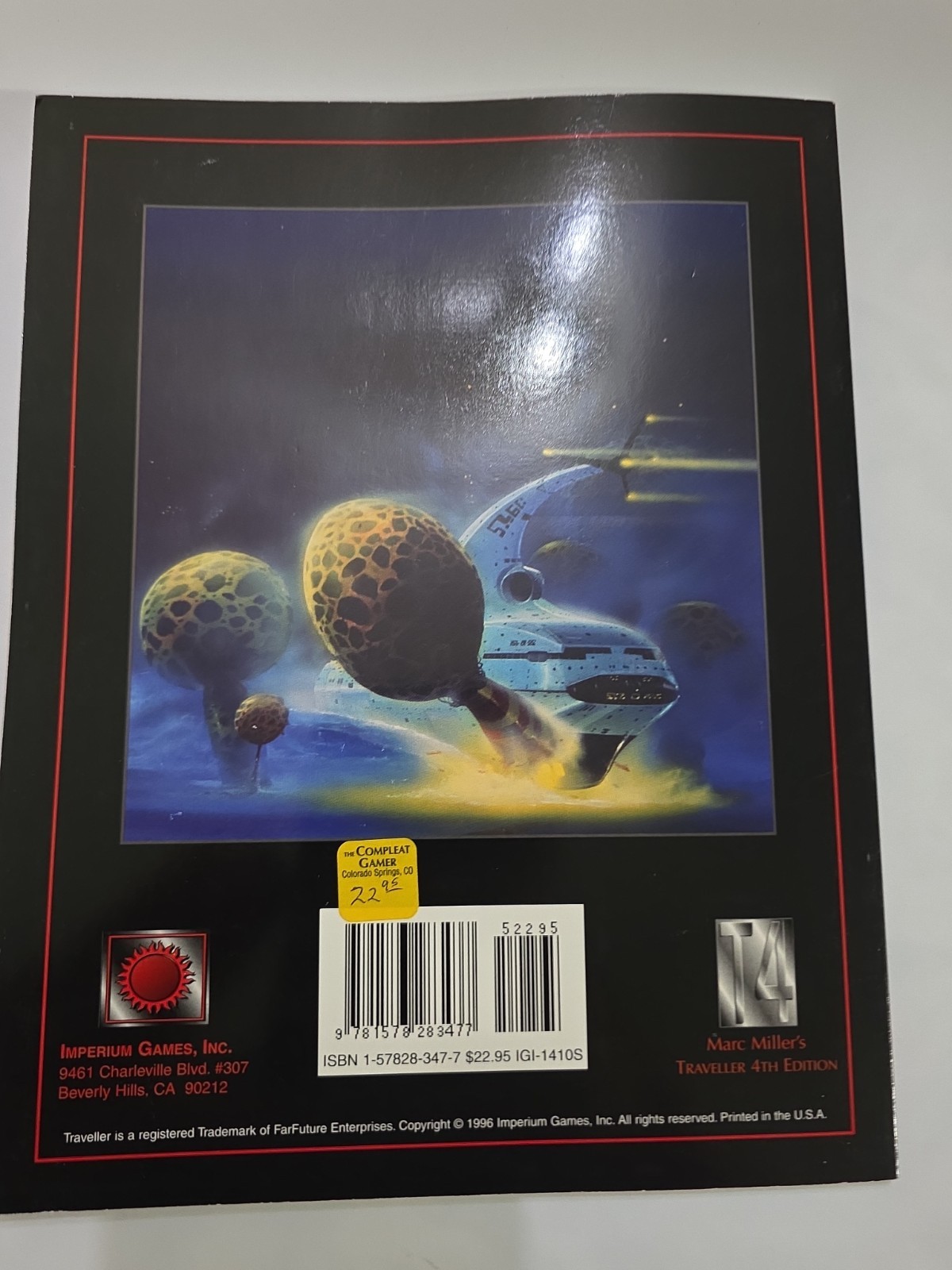 T4 Marc Miller’s Traveller RPG First Survey Imperium Games (N7)