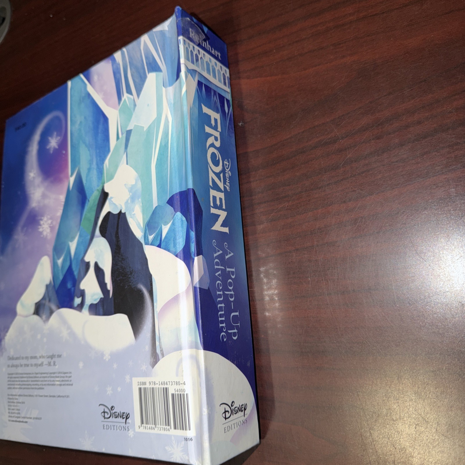 Frozen : A Pop-Up Adventure by Matthew Reinhart (2016, Hardcover) ACCEPTABLE