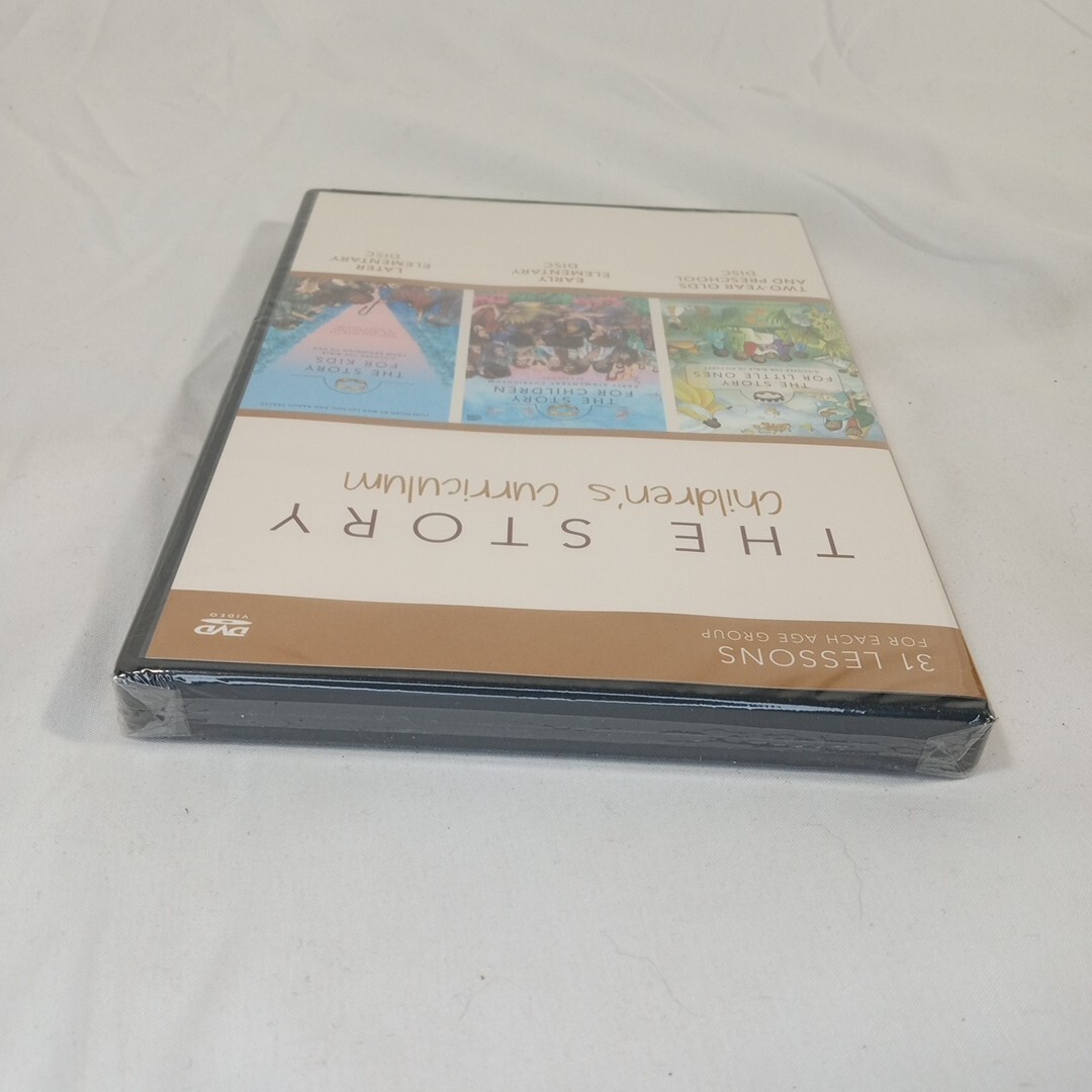 The Story Children’s Curriculum: 124 Lessons DVD – 3 Disc Set by Zondervan NEW