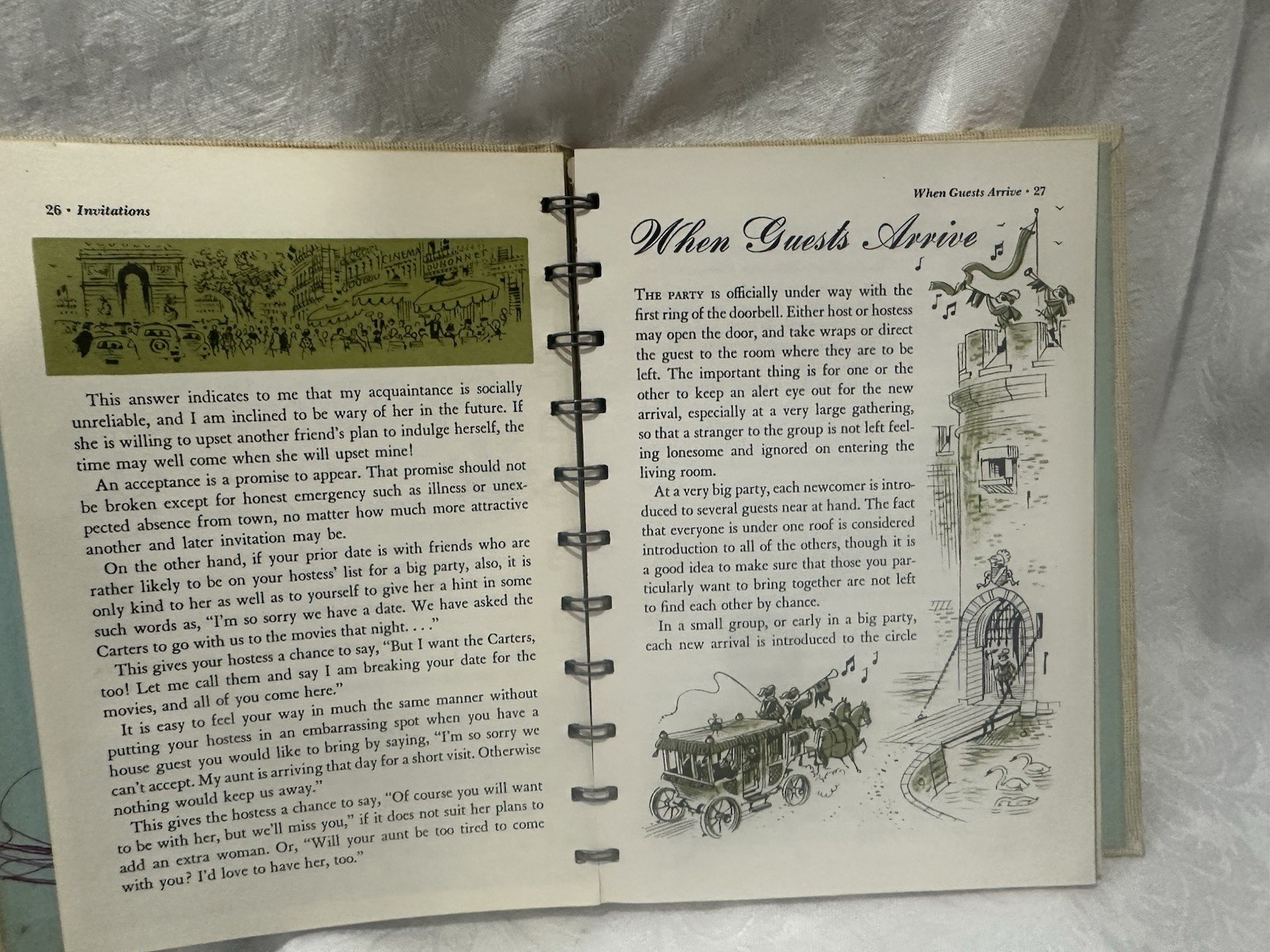 1959 Betty Crocker’s Guide To Easy Entertaining 1st Edition 1st Printing HB