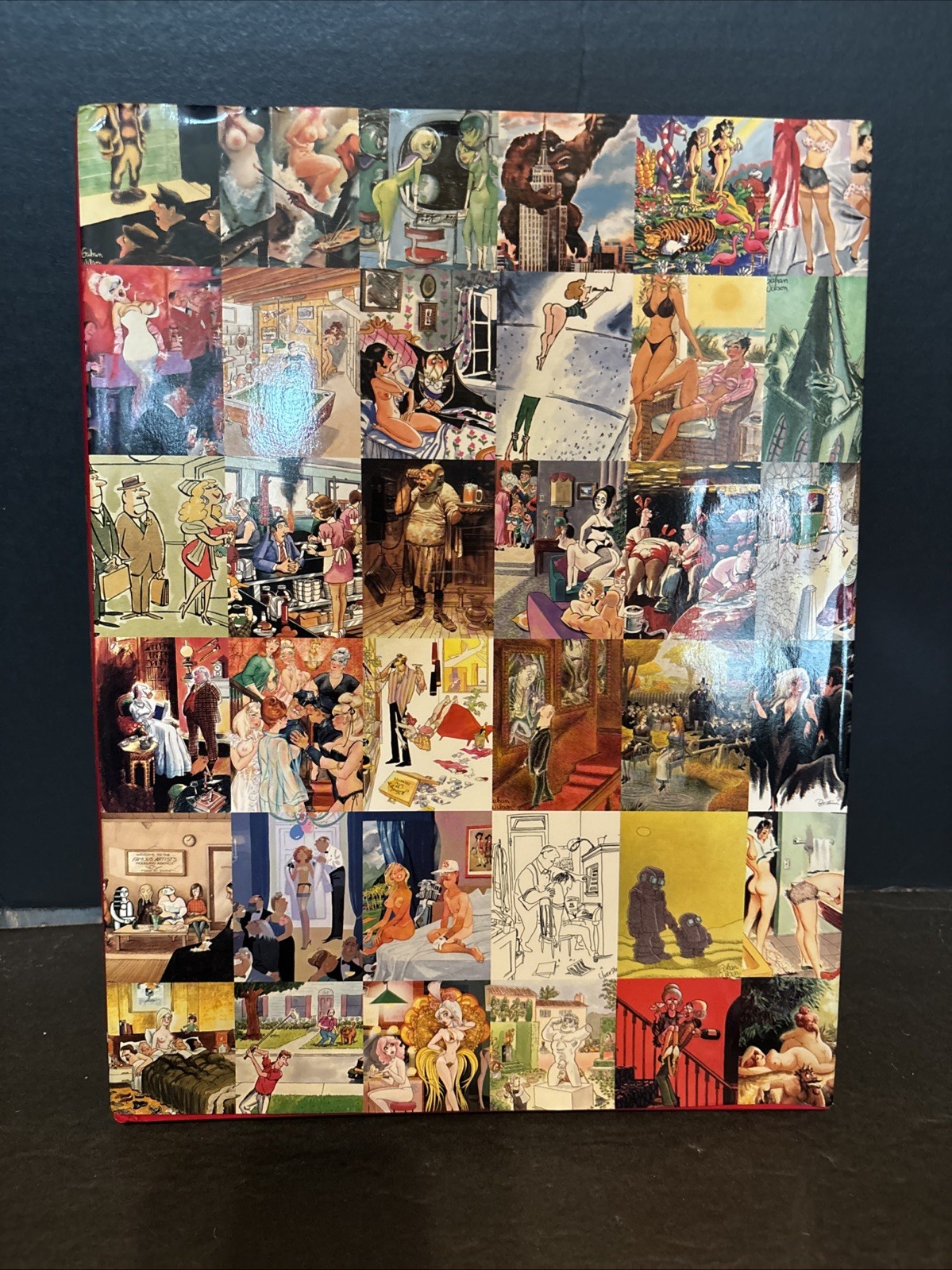 Playboy 50 Years The Cartoons Hardcover Book 2004 Hugh Hefner Art Humor VG