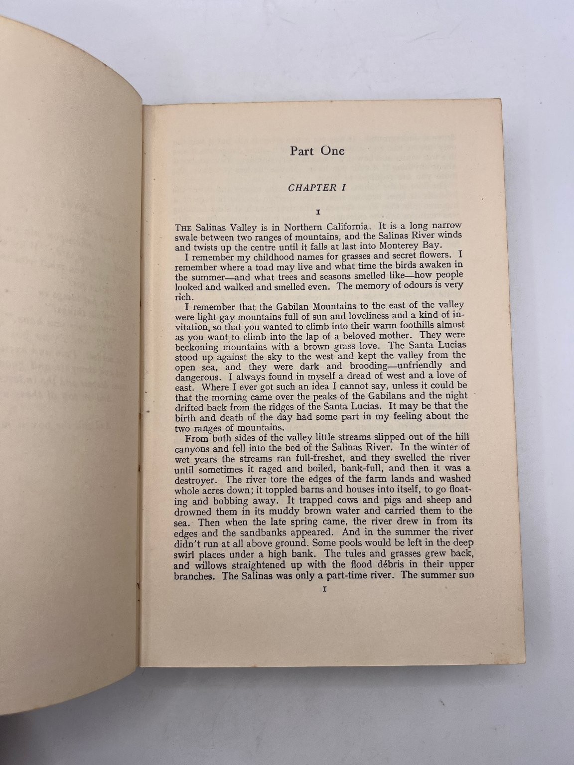 Rare John Steinbeck East of Eden Book William Heinemann Ltd Hardcover Classic
