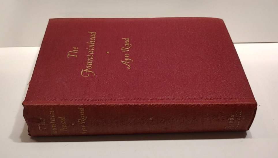 The Fountainhead by Ayn Rand First Edition Early Printing w/ Uncorrected Errors