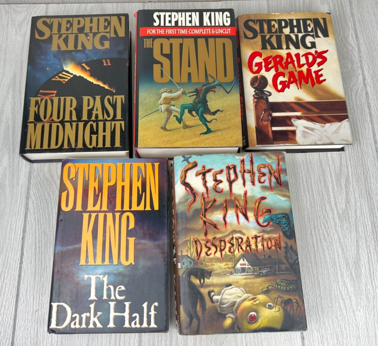 Stephen King HUGE LOT Of 11 Books 1st Prints And Book Clubs CLEAN Hardcover Soft