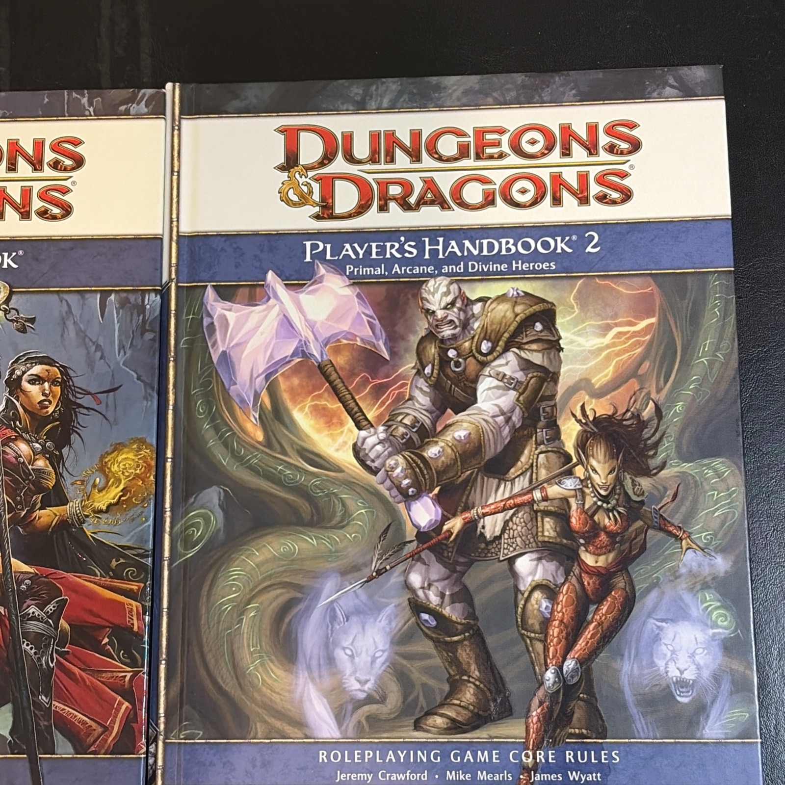 D&D 4e Player’s Handbook 1 2 3 Lot Core Rulebooks Wizards of the Coast 4th Ed
