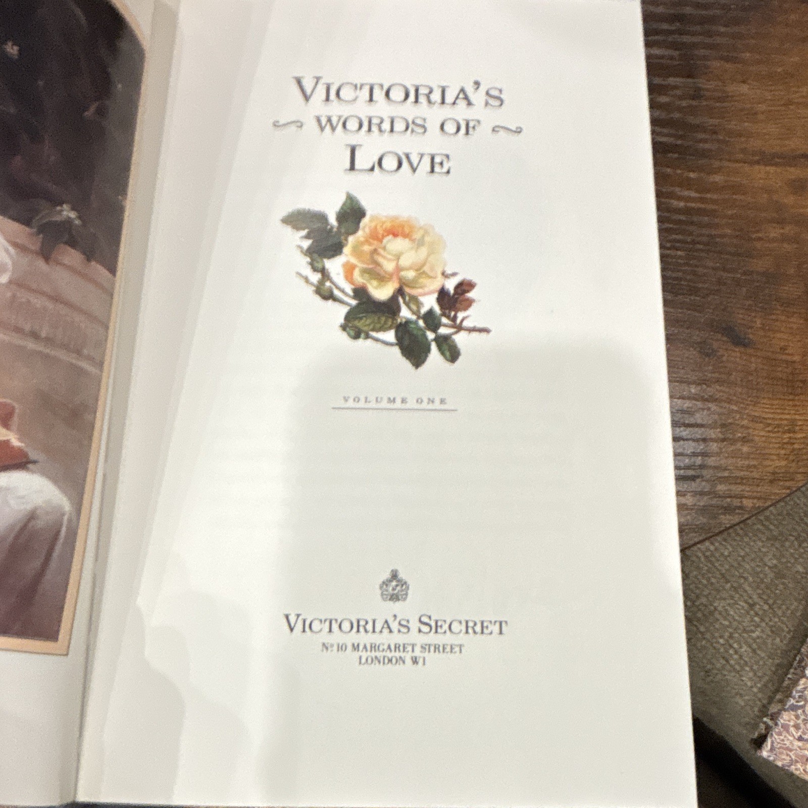 Victoria’s Words of Love Hardcover Book by Various Various (English)