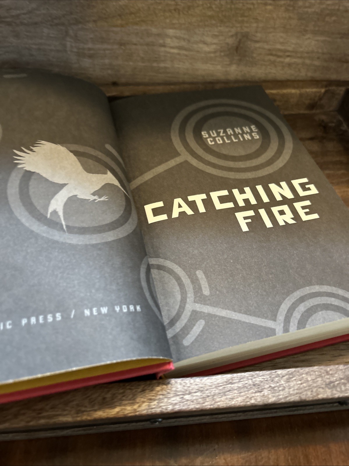 Catching Fire (The Hunger Games) – Hardcover By Collins, Suzanne – VERY GOOD
